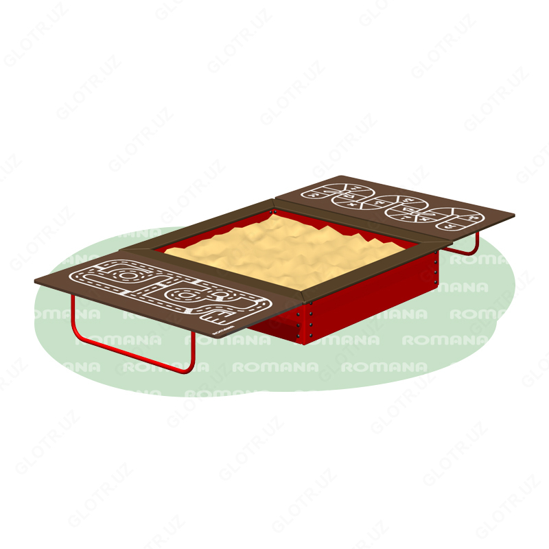 Песочницы ROMANA Горки Качели Карусели Качалки Детские площадки Только в розницу