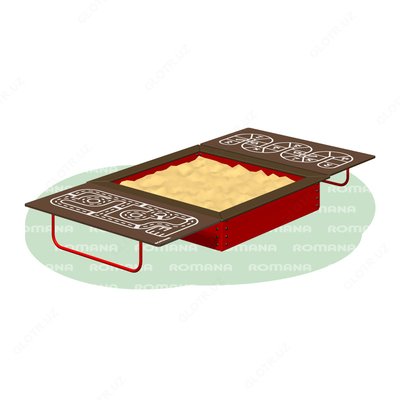 Песочницы ROMANA Горки Качели Карусели Качалки Детские площадки Только в розницу