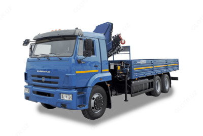 Бортовая автоплатформа КАМАЗ 65117-1010-62 6х4 с кран манипулятором PM15523 UAT-BTCK65117-15510.01 - 723 884 000 so'm / dona