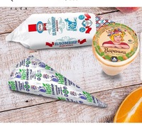 Бумажная упаковка для мороженого - по запросу