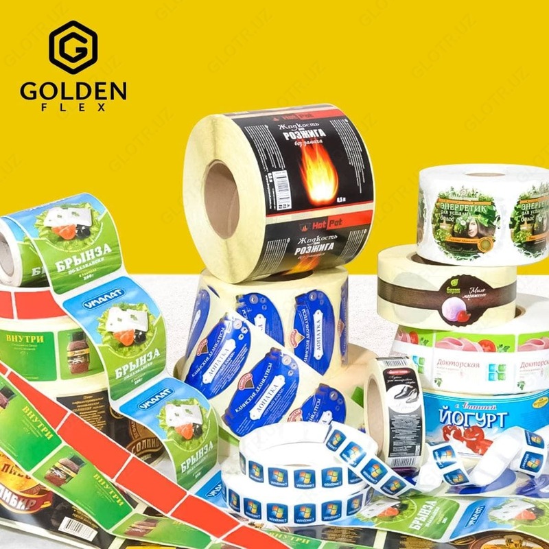 O'z-o'zidan yopishqoq yorliqlar