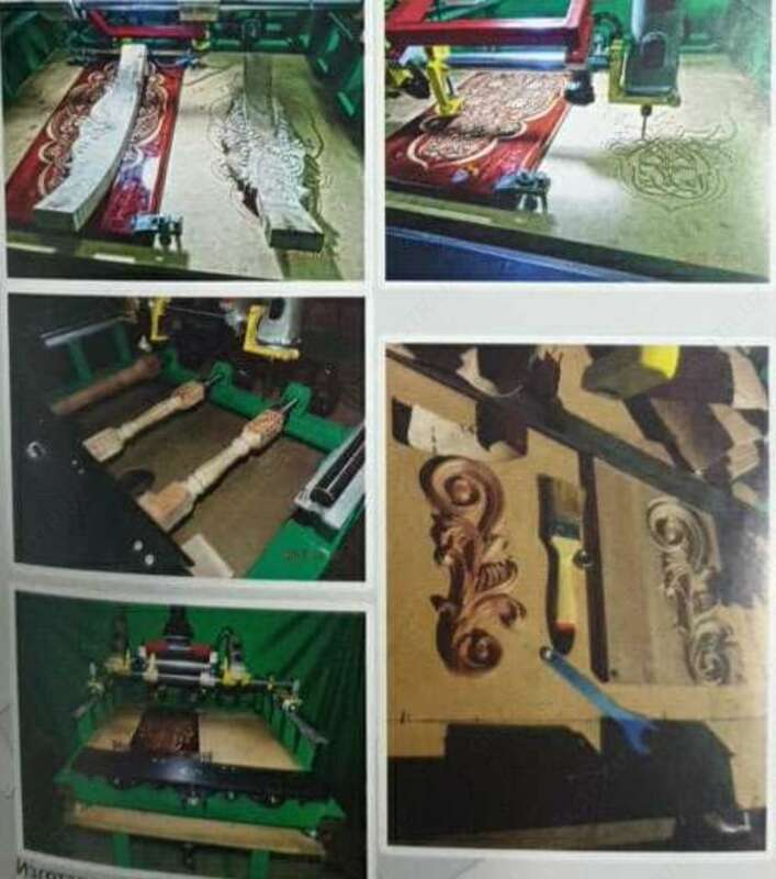 Фрезерно-копировальный станок с двумя шпинделями