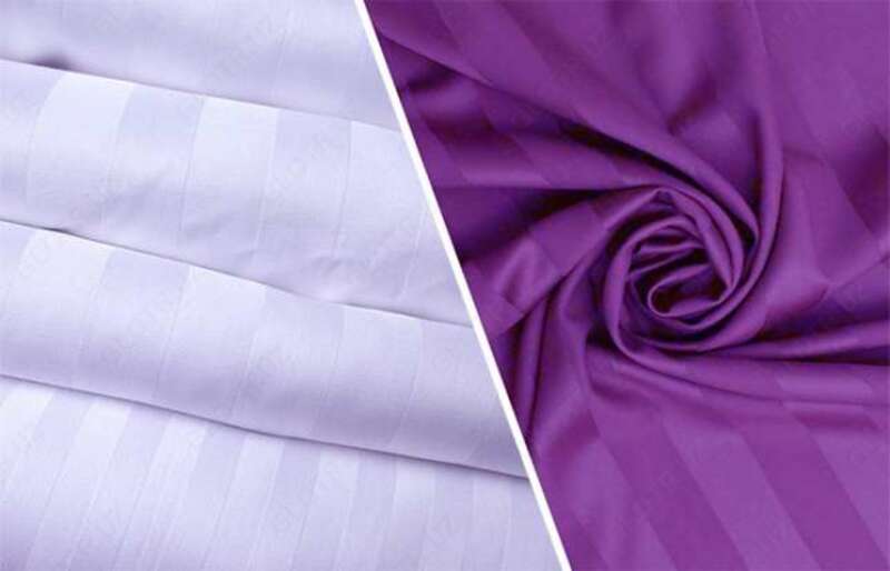 Комплект постельного белья (страйп сатин, "2,0 х 2,2" размеры)