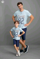  Костюм двойка Весна-Лето (папа сын) - 