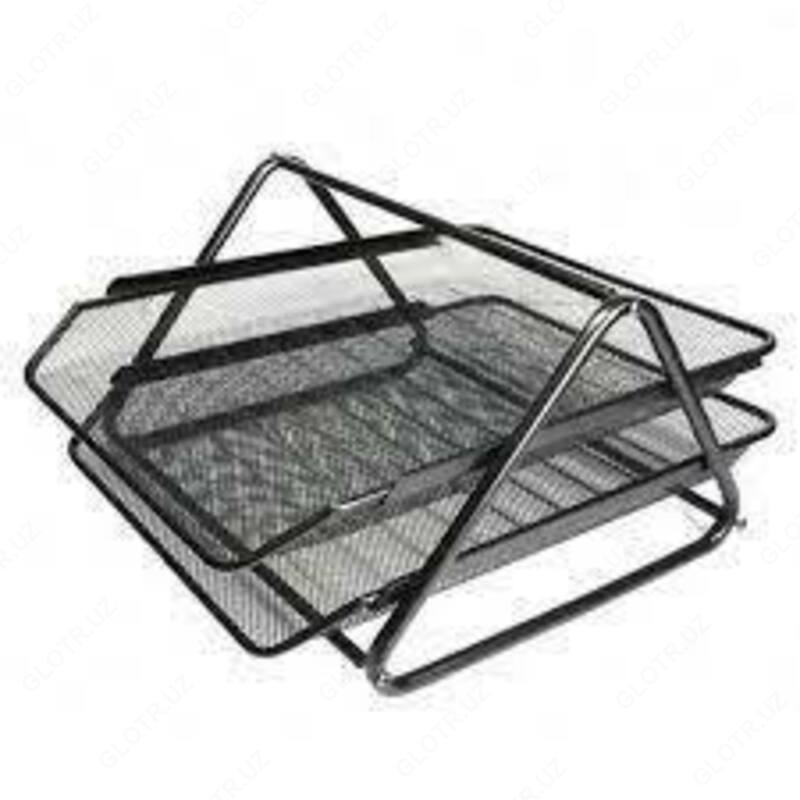 Лоток метал.гориз.2 ярусн