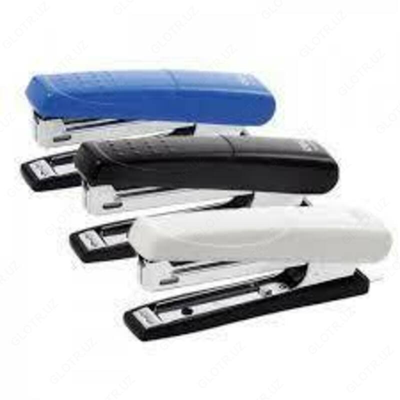 Степлер (10#) 12л/80гр Deli E0229