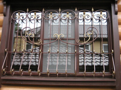 Кованые решетки 01