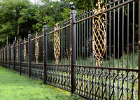 Кованые заборы 01