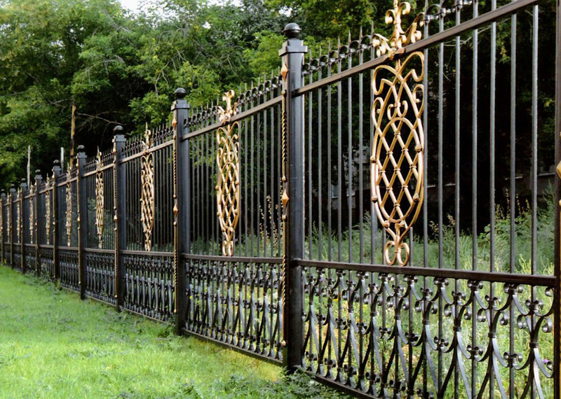 Кованые заборы 01