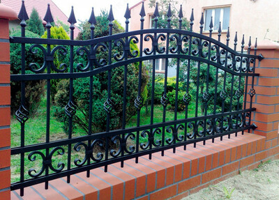 Кованые заборы 02