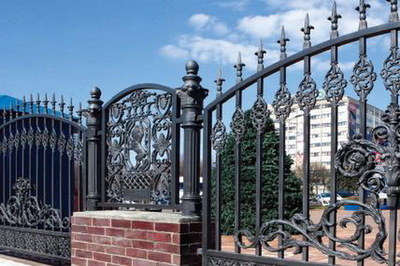 Кованые заборы 05