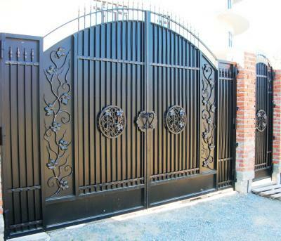 Кованые ворота 02