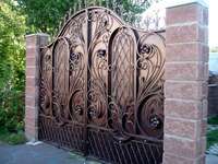 Кованые ворота 04