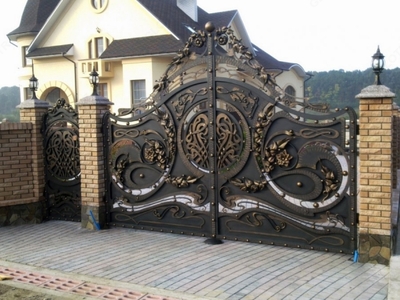 Кованые ворота 05