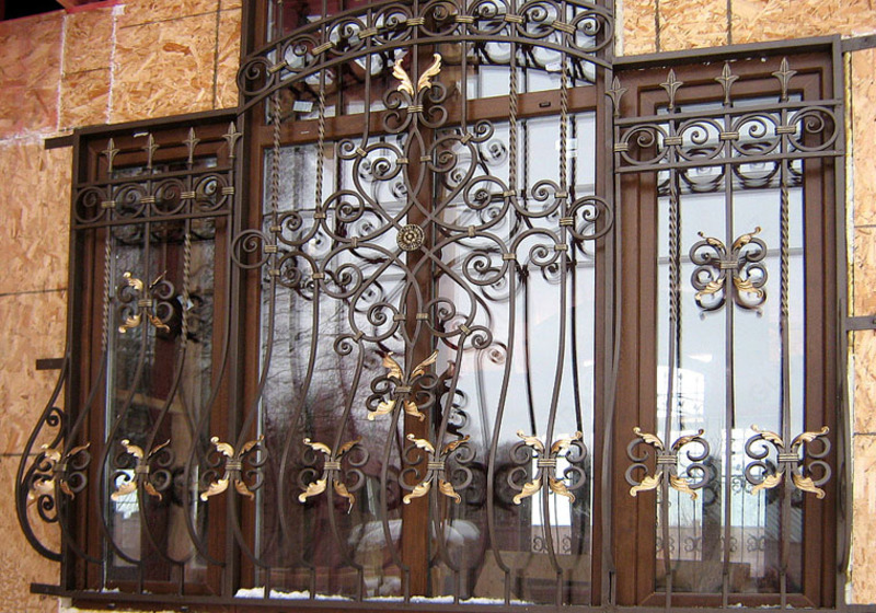 Кованые решетки 04