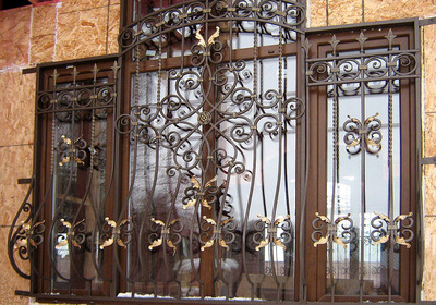 Кованые решетки 04