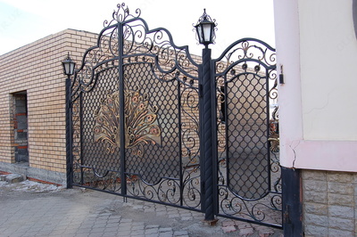Кованые ворота 07