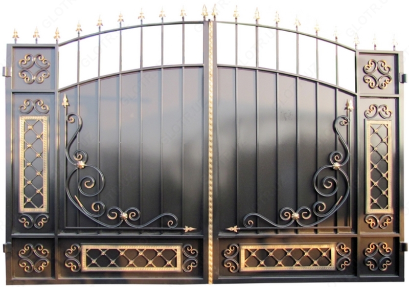 Кованые ворота 11