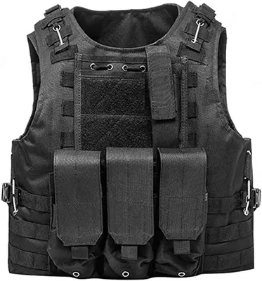 Тактический разгрузочный жилет (Темно-серый)