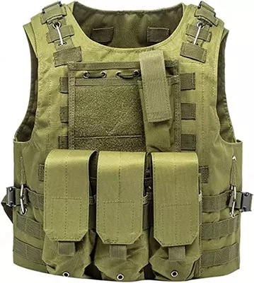 Тактический разгрузочный жилет (Зеленый)