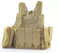 "MOLLE Combat" taktik jileti (ochiq/jigarrang)