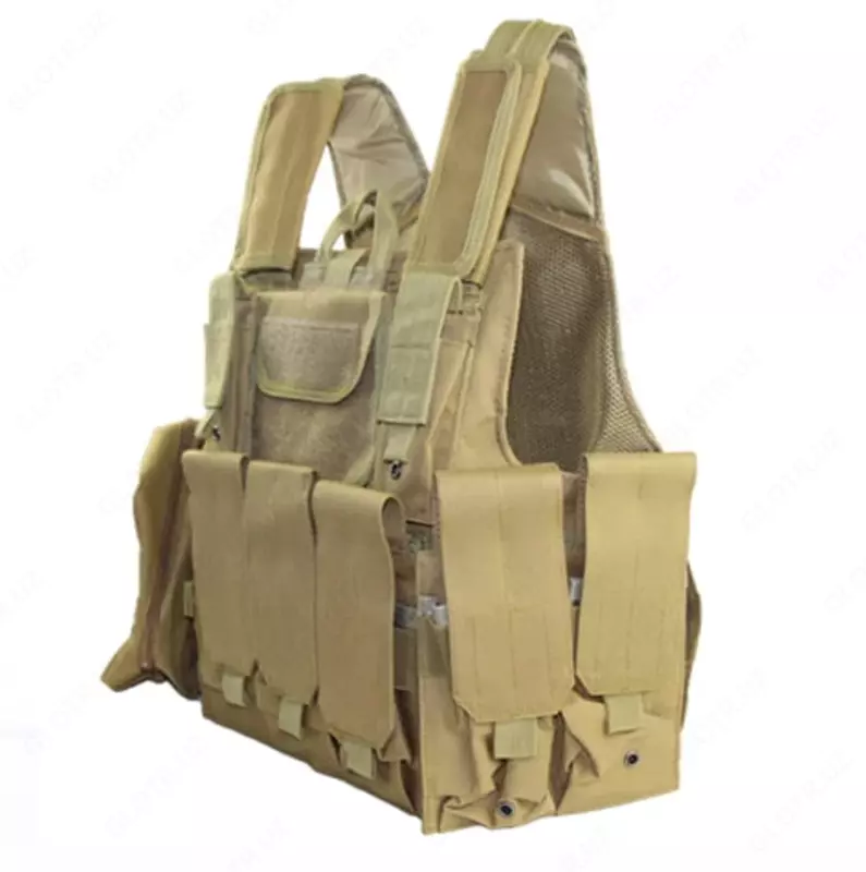 "MOLLE Combat" taktik jileti (ochiq/jigarrang) - по запросу