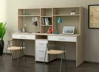 Письменный стол с полками - Письменные столы