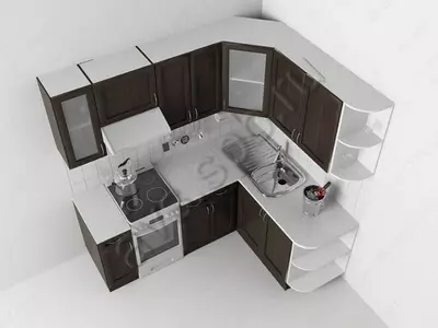 Кухонный гарнитур, модель №4