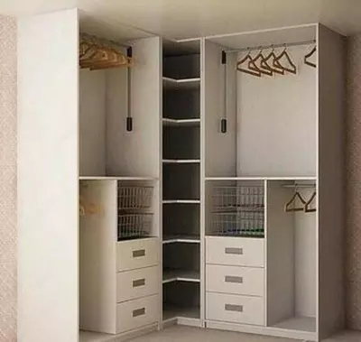 Гардеробный шкаф, модель №8