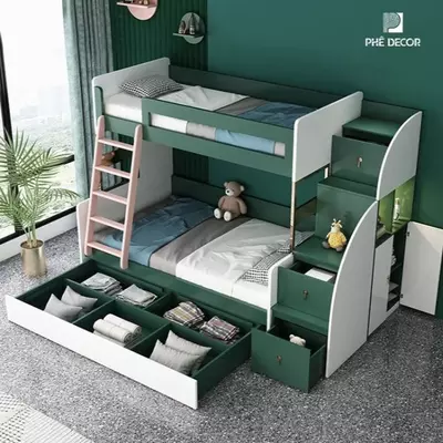 Детская кровать, двухярусная Детская кровать, двухярусная