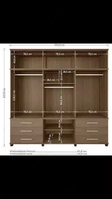 Гардеробный шкаф