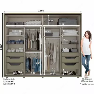 Гардеробный шкаф