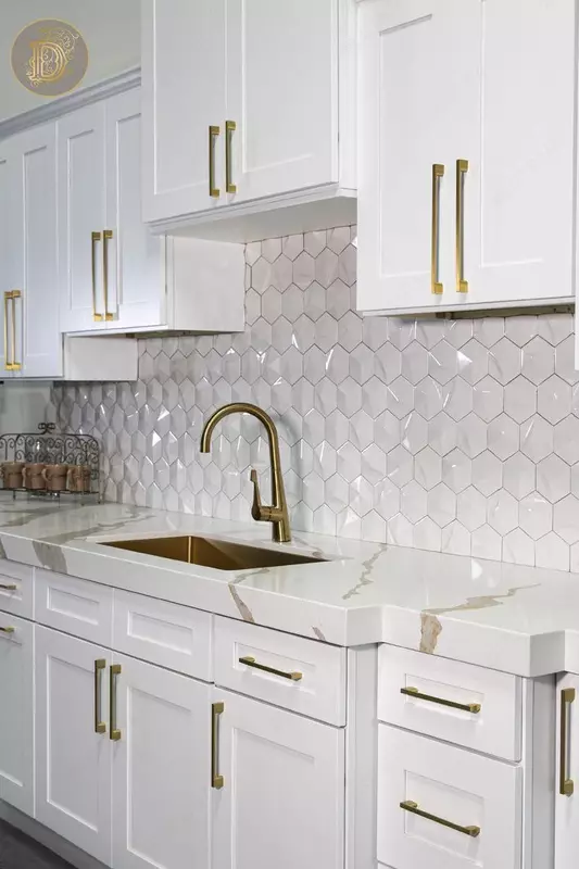 Кухонный гарнитур. Модель № 2 (Белый)