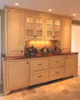 Мини-кухонный гарнитур. Модель № 13 (Бежевый)