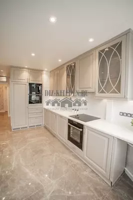 Угловой кухонный гарнитур. Модель № 17 (Слоновая кость) - от 3 550 000 сум / комплект