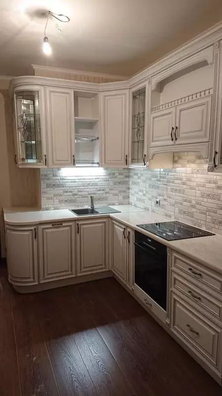 Угловой кухонный гарнитур. Модель № 20 (Карамель) - от 3 550 000 сум