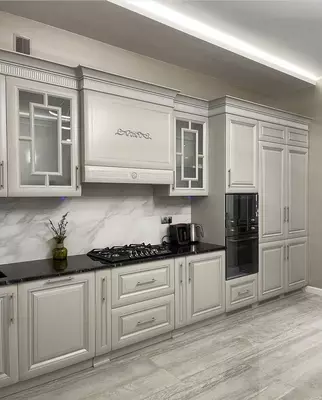 Кухонный гарнитур. Модель № 27 (Платиновый) - от 3 550 000 сум / комплект