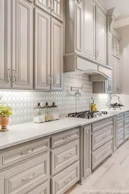 Кухонный гарнитур. Модель № 31 (Слоновая кость)