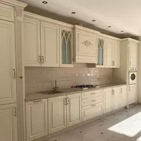 Кухонный гарнитур. Модель № 38 (Золотисто/Бежевый)