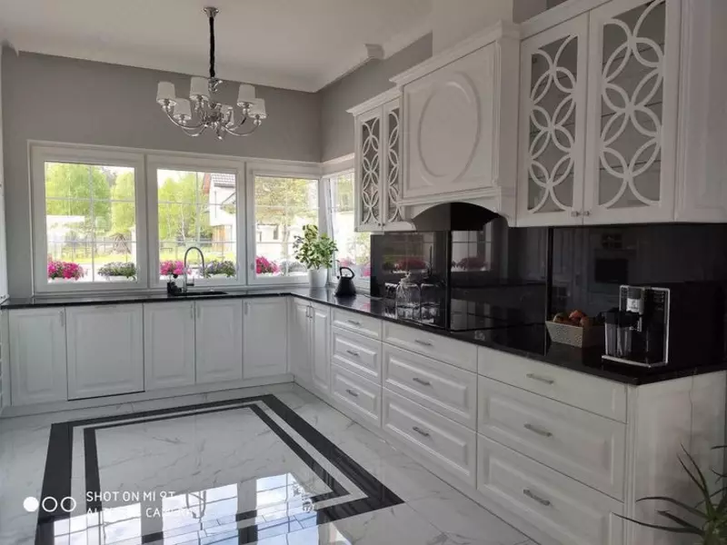 Burchakdagi oshxona to'plami. Model № 40 (oq) - 3 550 000 so'mdan