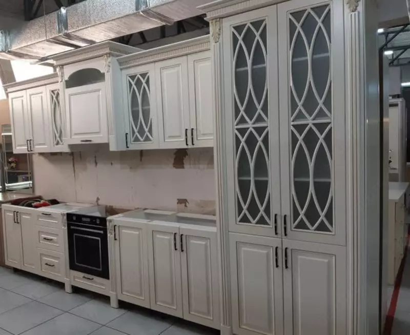 Кухонный гарнитур. Модель № 46 (Светлый бежевый) - от 3 550 000 сум