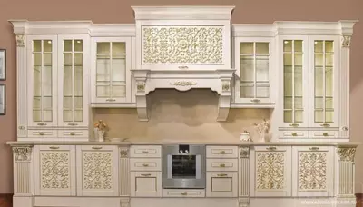 Eksklyuziv oshxona to'plami. Model № 51 (Oq oltin) - 3 550 000 so'm / to'plamdan