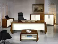 Kabinet ofis mebellari. Model № 5 (oq/yog‘och)