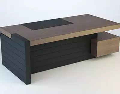 Корпусная офисная мебель. Модель № 50 (Дерево/черный)