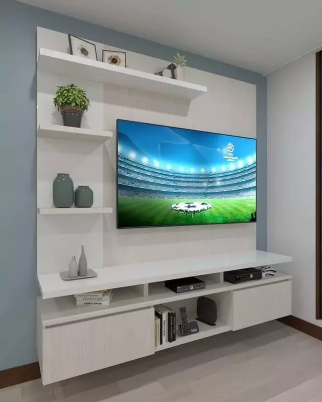 osilgan konsol. Model № 3 (oq)