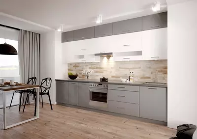 Oshxona to'plami (to'g'ri) Model № 014 (Och kulrang/oq) - 2 770 000 so'm / pogonometr