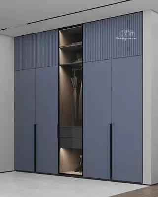 2 ящ.) Модель № 006 (Синий/черный)