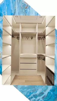 Многофункциональная гардеробная (встроенная) Модель№ 009 (Белая) - 1 170 000 сум / кв.м