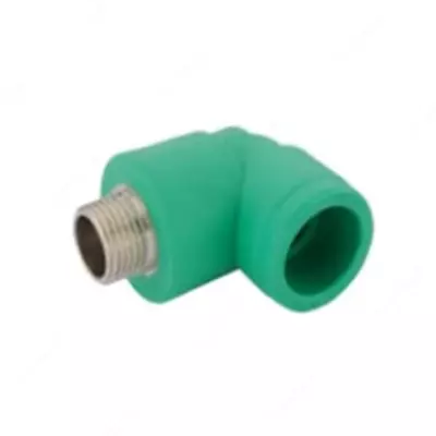 Сантехнический PPR Угол с наружной резьбой