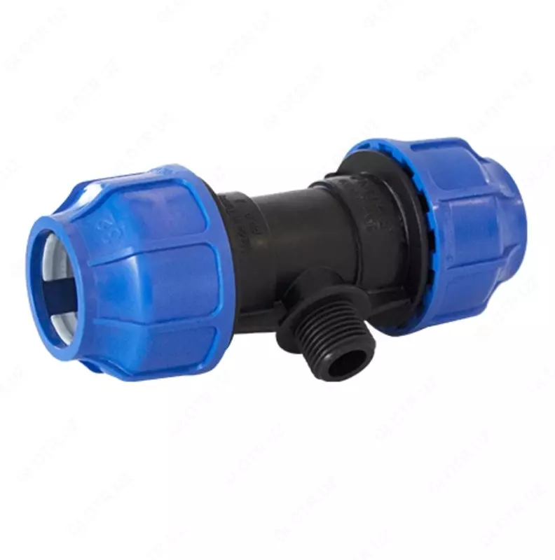 Компрессионный тройник с наружной резьбой